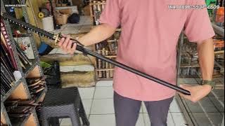 Review KATANA Premium Bahan D2 Japan Setara BOHLER K110