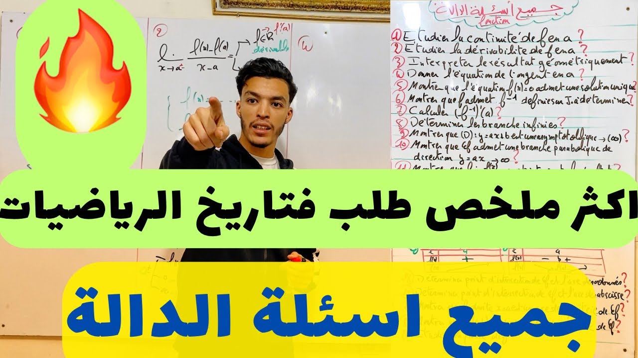 جميع اسئلة الدالة