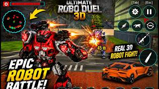 🔥 Ultimate Robo Duel 3D Gameplay | Epic Robot Battle & City Combat Action 🤖💥 screenshot 1