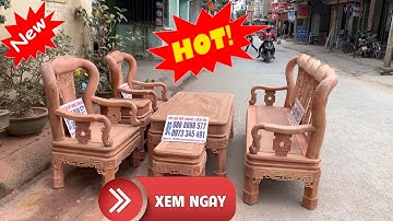 SIÊU VÍP: Bộ Minh Quốc Triện Gỗ Hương Lào Cột 10 của A Vinh - Hà Nội