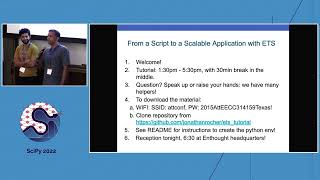 Sharing scientific tools from script to desktop- Jonathan Rocher, Prabhu Ramach | SciPy 2022