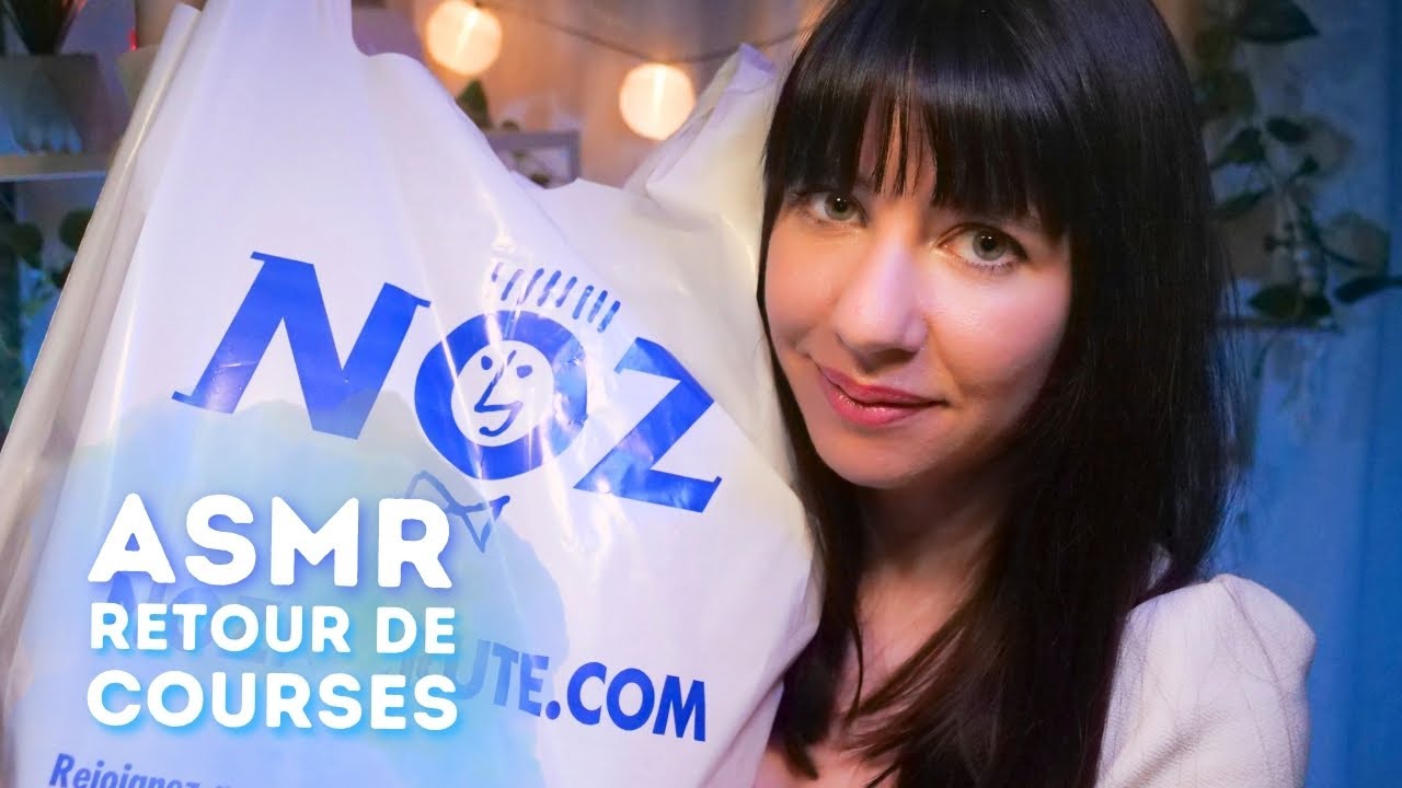 ASMR ✨ Retour de courses Noz | unboxing