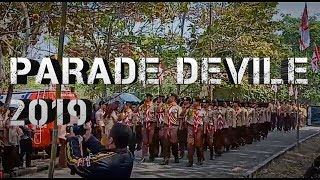 Parade Defile Pramuka SMA Negeri 1 Serang Baru Kabupaten Bekasi