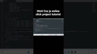 html css js jQuery| project tutorial | onclick image project tutorial #htmlcss