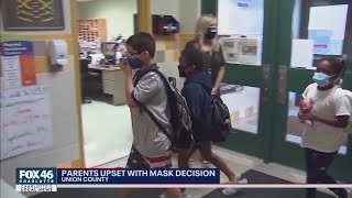 'Masks Optional.' Some parents upset with latest mask decision in Union County