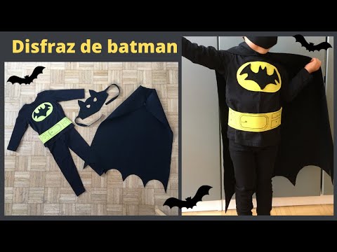 Vídeo: Com Cosir Una Disfressa De Batman