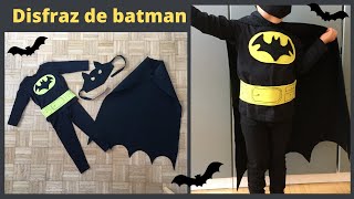 Halloween Disfraz De Batman Muy Fácil Batman Kostüm Fasching