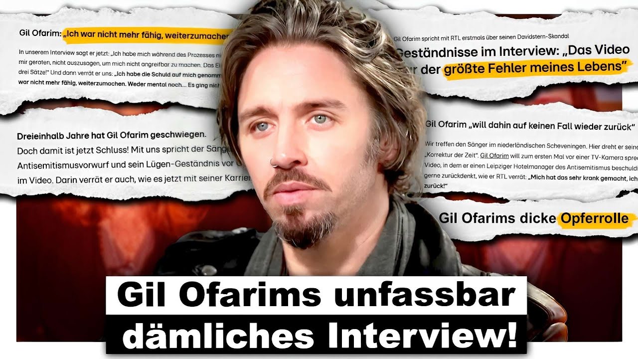 Gil Ofarim mit dem respektlosesten Statement 2025