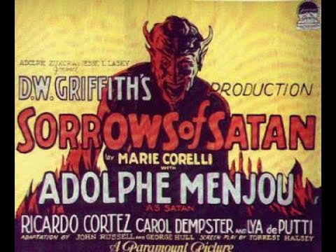 1926: The Sorrows of Satan by D W Griffith still