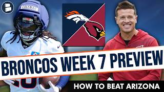 LAST MINUTE Denver Broncos News Before NFL Week 7 Matchup vs. Arizona Cardinals