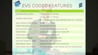 EVS Advances In VoLTE Networks screenshot 5