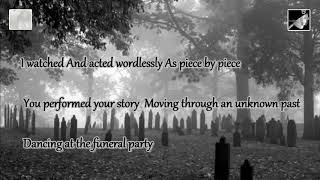 the funeral party with lyrics