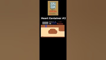 Hidden Heart Container #2 - First Quest - The Legend of Zelda (NES)