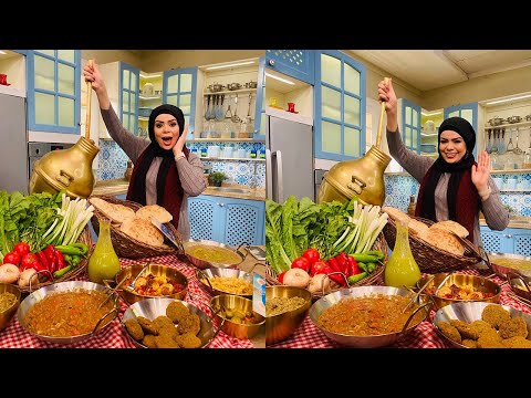 البلدي يوكل مع الشيف نونا دقة فول فول بالطماطم فول بالحمص طاسة بيض مدحرج بابا غنوج الحمص