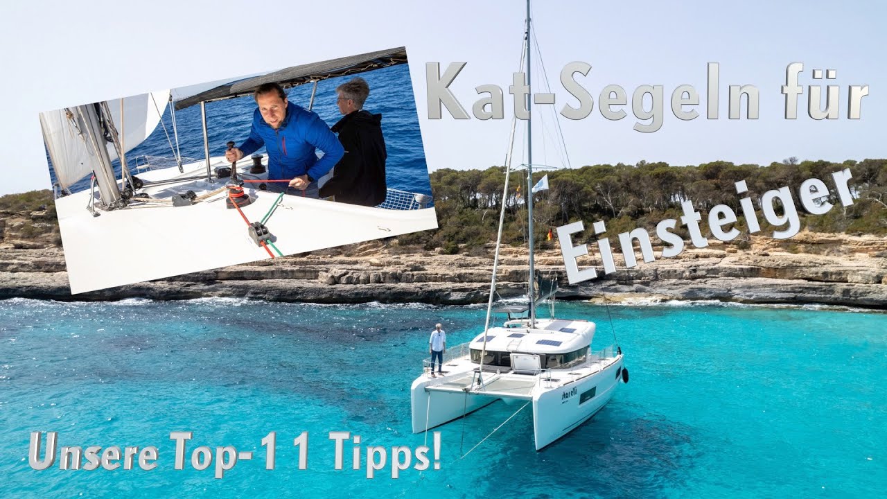 ⁣Katamaransegeln für Einsteiger - unsere Top 11-Tipps, vom Hafenmanöver bis zum Ankern