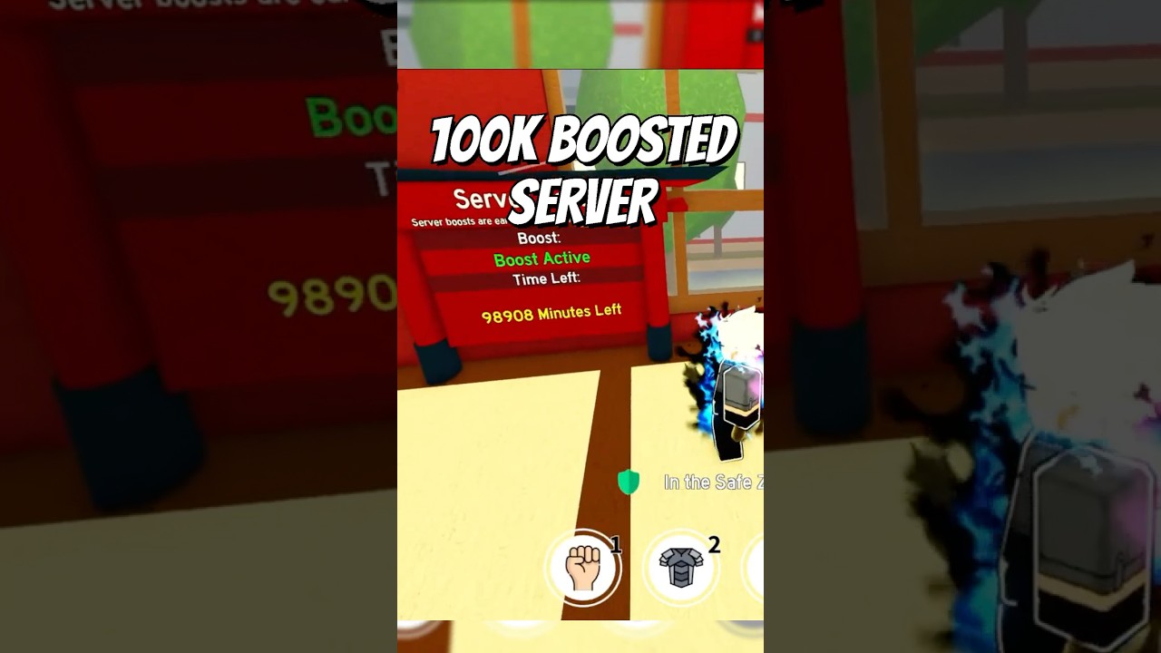 100K BOOSTED SERVER in 