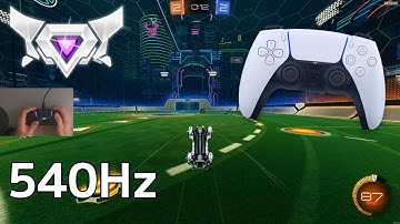 PS5 Controller ASMR 😴 Rocket League Ranked 🏆 Satisfying 360 FPS 4K