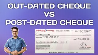 Difference Between Outdated cheque vs post dated cheque | stale cheque | Future dated cheque old chq
