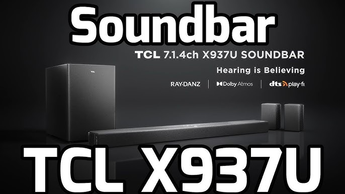 barra de sonido de 3.1 canales con dolby atmos/dts:x