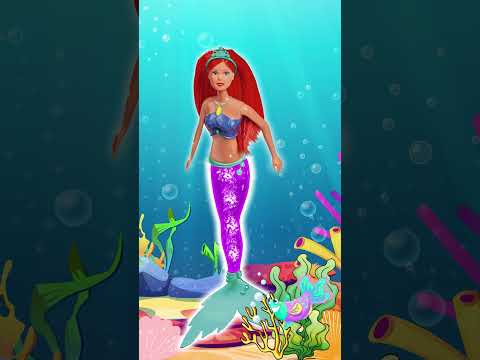Лялька Simba Steffi Штеффі Сяюча русалка (5733656), видео 1
