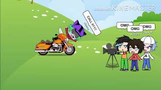 Kid falling off bike screaming "CALL 911!"/Gacha Meme