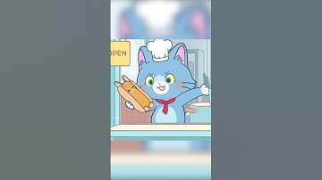 Delicious Treats for Everyone | NEW Tom and Jerry Gokko | Cartoonito #Shorts | Cartoonito Africa
