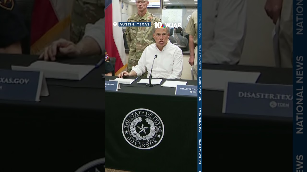 Gov. Greg Abbott of Texas remarks on devastation in Hill Country from flooding