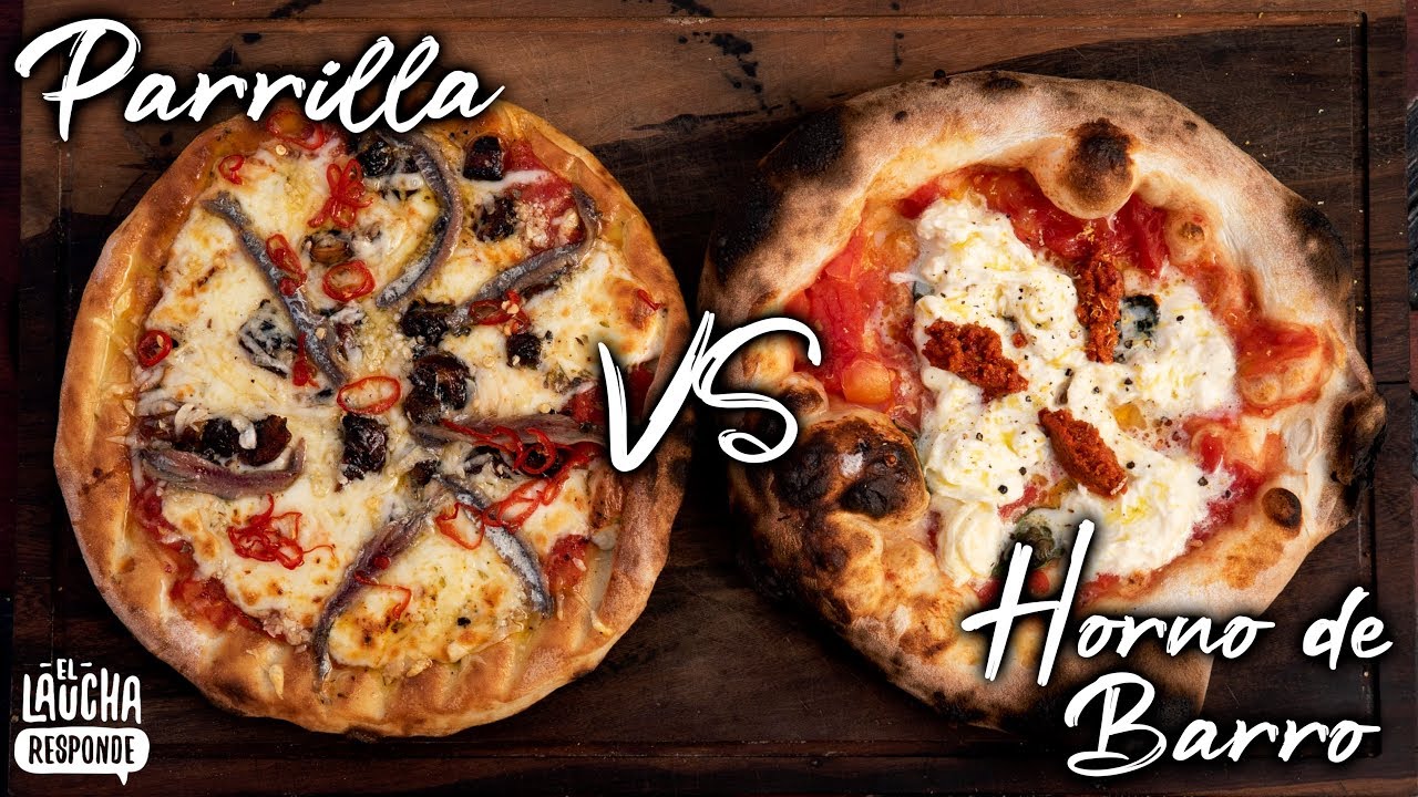 Pizza a la Parrilla VS Pizza al Horno de Barro - ¡100% Caseras! | El Laucha  Responde - YouTube