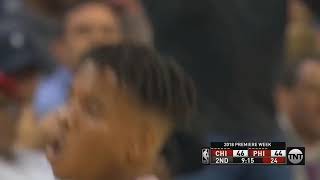 Markelle Fultz Gets Dared To Shoot By Sixers Crowd Then Gets Standing Ovation For Hitting Shot!