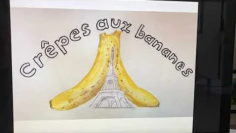 Crepes aux Bananes - Jeanne et Drew