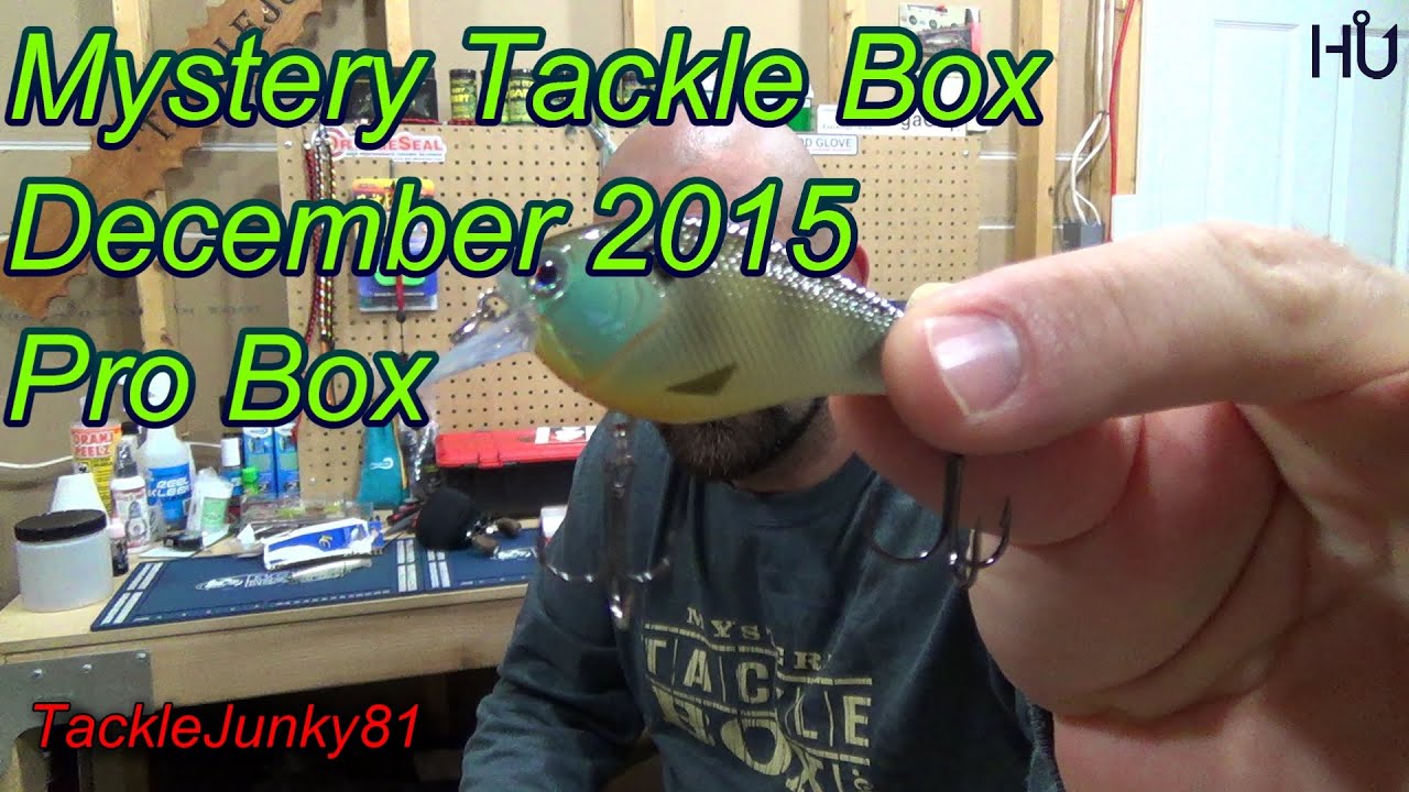 Watch Mystery Tackle Box December Unboxing