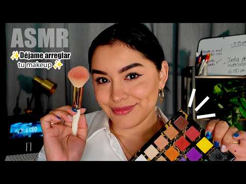 Parte 2 📊 Tu ASISTENTE PERSONAL OBSESIONADA contigo 💻 te maquilla I Ges ASMR