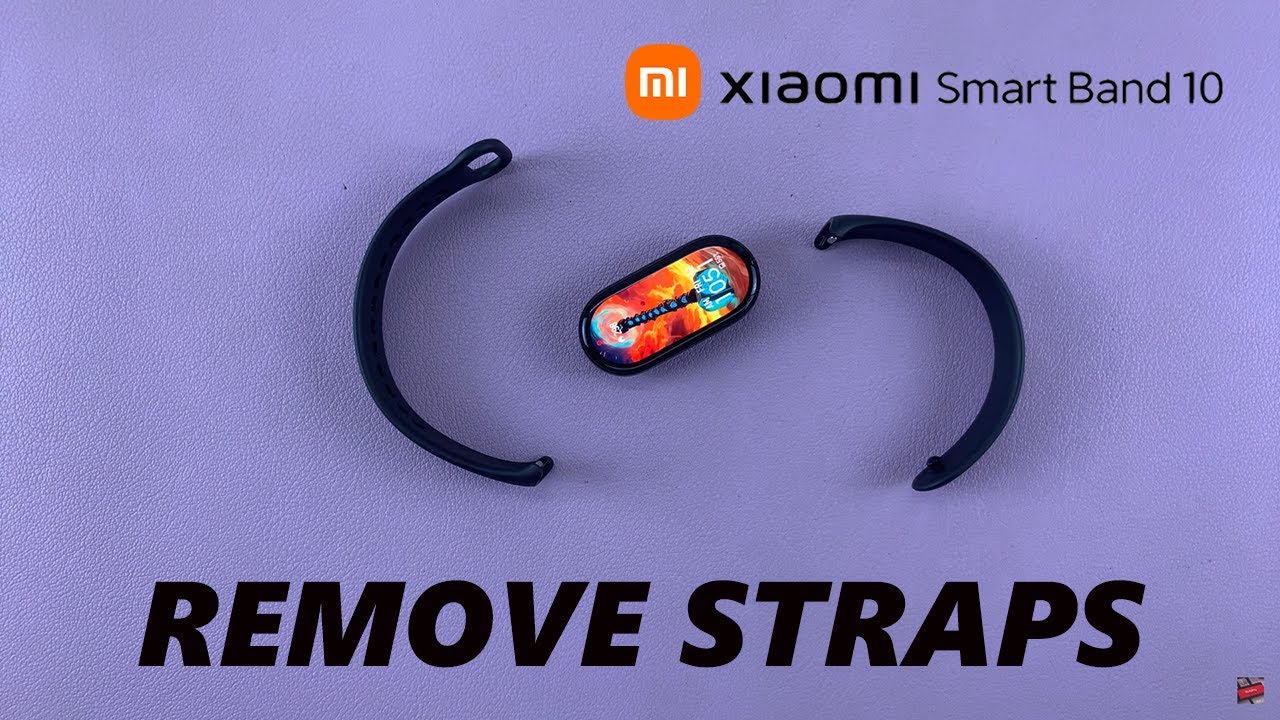 Xiaomi Smart Band 10: How To Remove & Attach Straps
