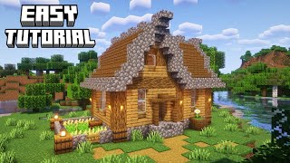 How To Build A Super Easy Starter House | Minecraft Tutorial