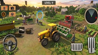 Modern Farming Simulation: Harvesting & Managing the Big Farm! 🚜🌾 #ArupGamingPlease screenshot 2