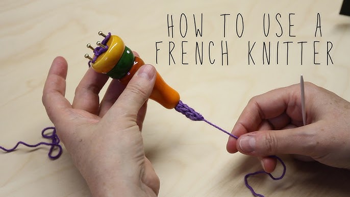 How To Knit: French Knitting 