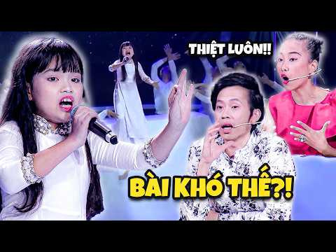 Tưởng CHỌN NHẦM BÀI QUÁ SỨC, CÔ BÉ nào ngờ hát MƯỢT đến mức HOÀI LINH KHÔNG TIN VÀO TAI MÌNH