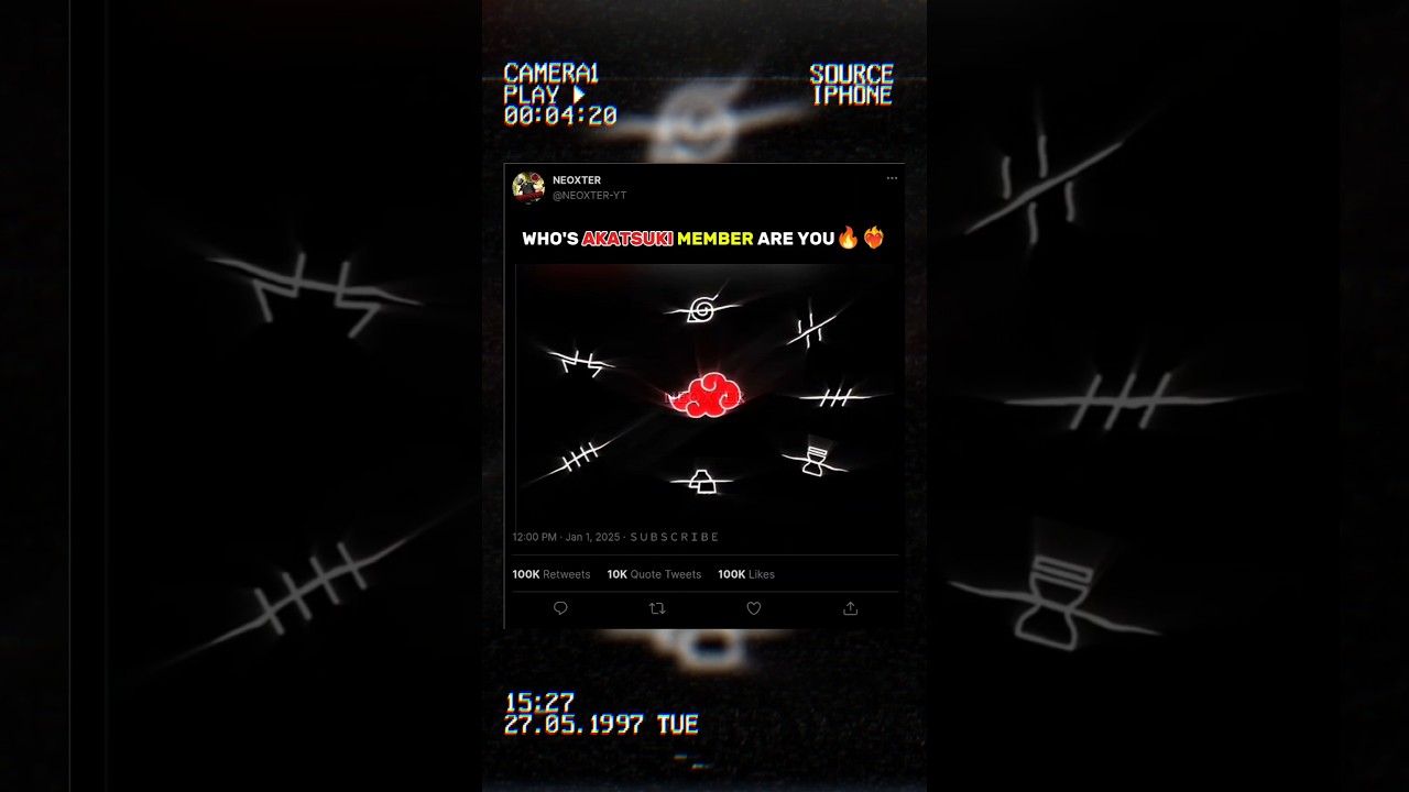 WHICH AKATSUKI MEMBER ARE YOU 