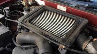 Isuzu TF / Faster / Fuego / Rodeo/ KB 2.5 Turbo Diesel engine start up + rev sound