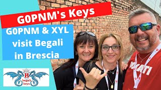 G0PNM's Keys  Begali Factory Tour