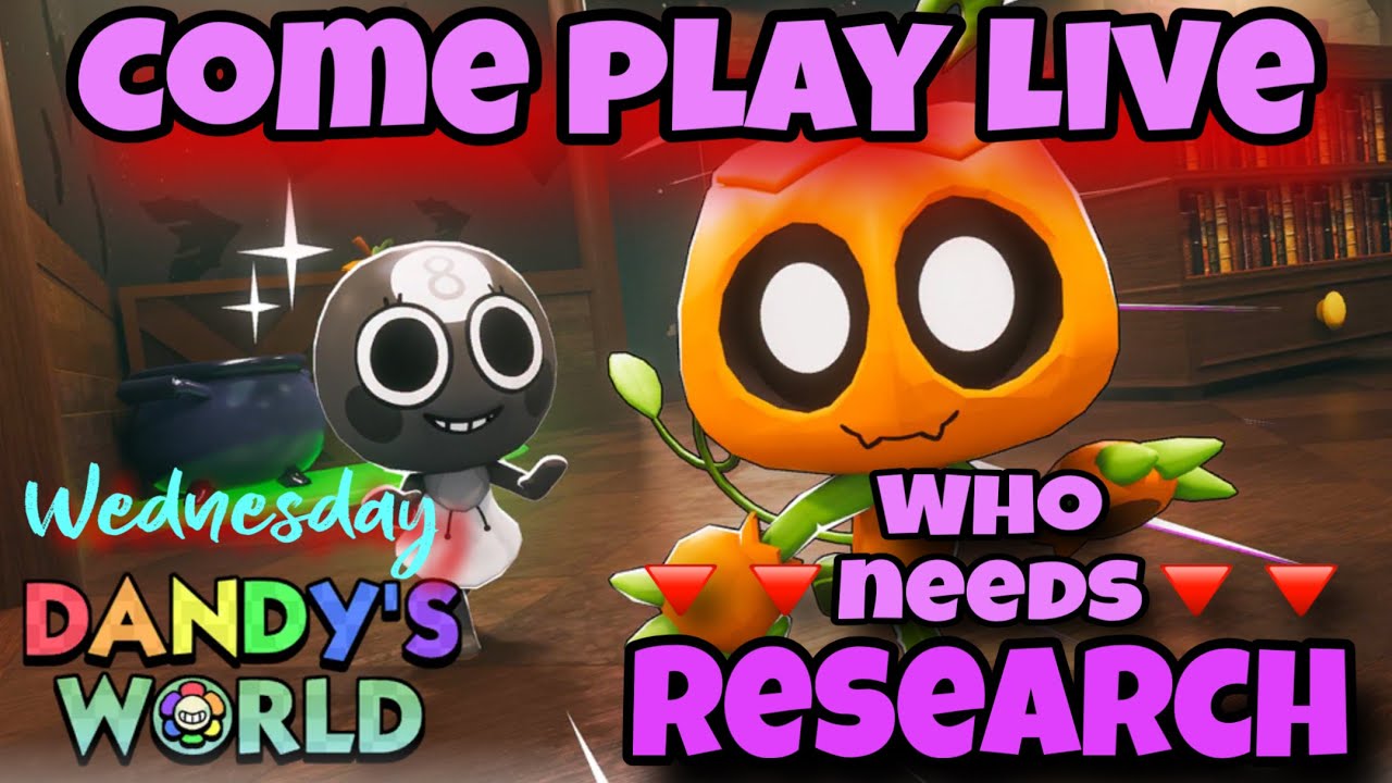 Dandy's World, get the research on these Halloween toons.