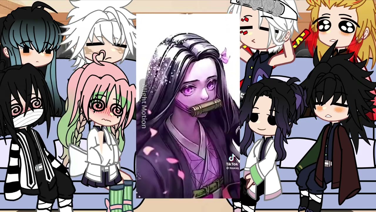 💗🍡-Реакции Хашира На рандом тик ток💗🍡