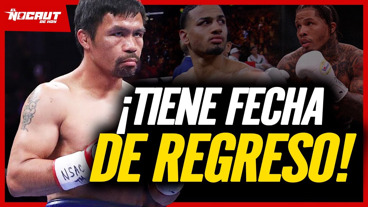 ASÍ fue como MANNY PACQUIAO SORPENDIÓ al REVELAR su PRÓXIMA PELEA para este 2025