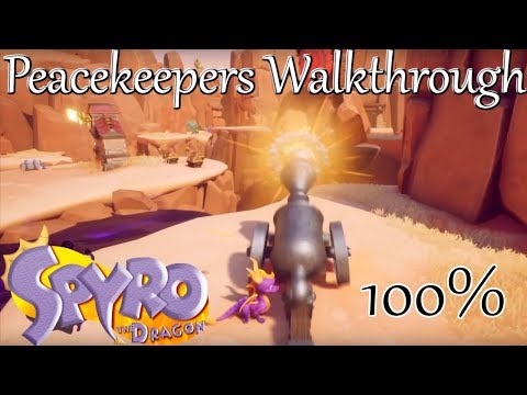 Spyro Reignited Trilogy: Peacekeepers Walkthrough (CHECK DESCRIPTION)