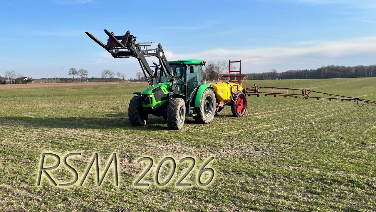 PIERWSZE DAWKI AZOTU 2026 | DEUTZ-FAHR & PILMET 1615