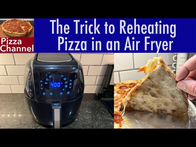 Frozen Pizza in Air Fryer - Aubrey's Kitchen