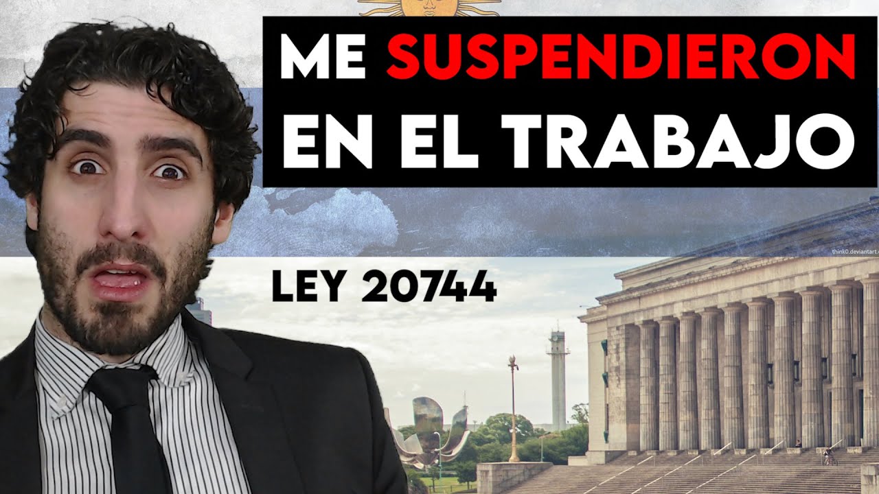 ⚖️¿Qué hacer si me suspenden en el trabajo? REGIMEN LEGAL- SUSPENSIONES DISCIPLINARIAS LCT–ARGENTINA