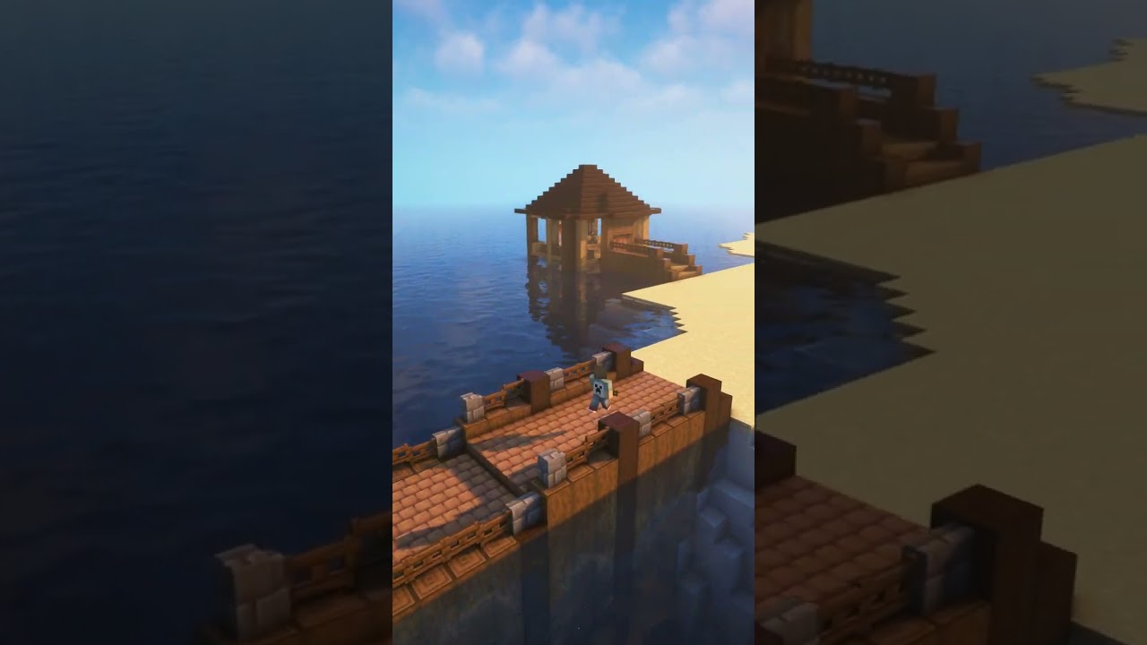 Minecraft Dock build!🤩