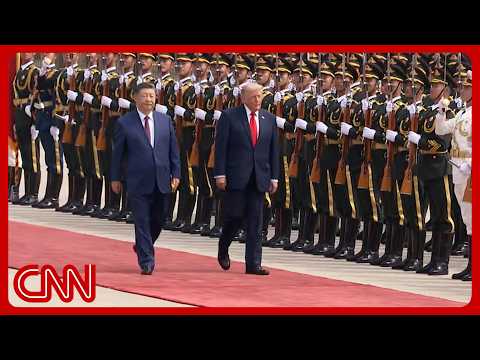Live: Xi greets Trump in China ahead of bilateral meeting