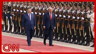 Xi greets Trump in China ahead of bilateral meeting